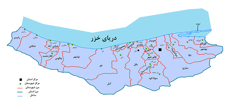قیمت انواع تجهیزات آموزشی در استان مازندران