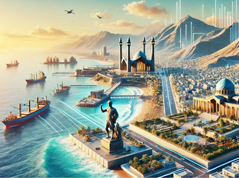 نقشه استان بوشهر