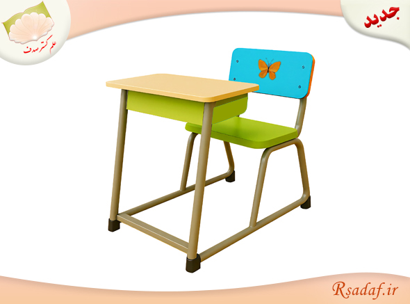 میز و نیمکت تک نفره شاپرک کد 232