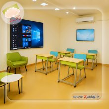 میز و نیمکت تک‌نفره دانش آموزی مدل شاپرک با طراحی کودک‌پسند – تولیدعلم گستر صدف